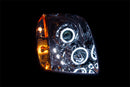 ANZO 2007-2014 Gmc Yukon Projector Headlights w/ Halo Chrome (CCFL) - anz111147