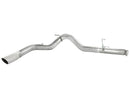 aFe MACHForce XP 5in DPF-Back 409SS Exhaust Dodge Diesel Trucks 07.5-12 L6-6.7L (td) Polished Tip - afe49-42016-P