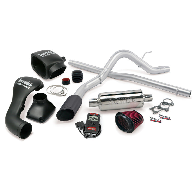 Banks Power 04-08 Ford 5.4L F-150 ECSB Stinger System - SS Single Exhaust w/ Black Tip - gbe48482-B