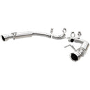 MagnaFlow Axle Back, SS, 2.5in, Competition, Dual Split Polish 4.5in Tip 2015 Ford Mustang Ecoboost - mag19179