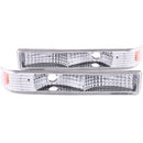 ANZO 1998-2005 Chevrolet S-10 Euro Parking Lights Chrome - anz511038