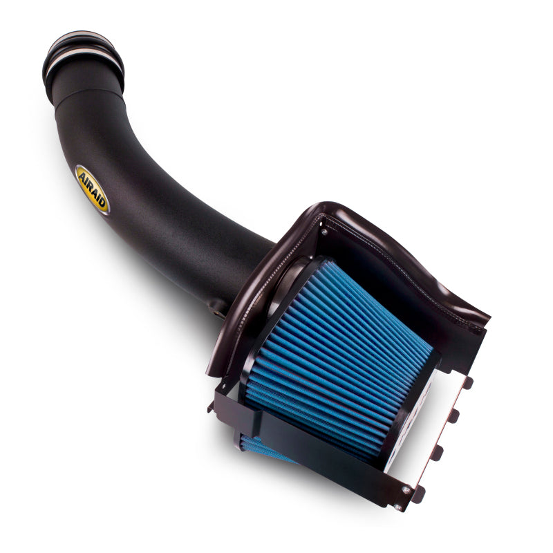 Airaid 10-13 Ford F-250 / F-350 Super Duty 6.2L CAD Intake System w/ Tube (Dry / Blue Media) - air403-273