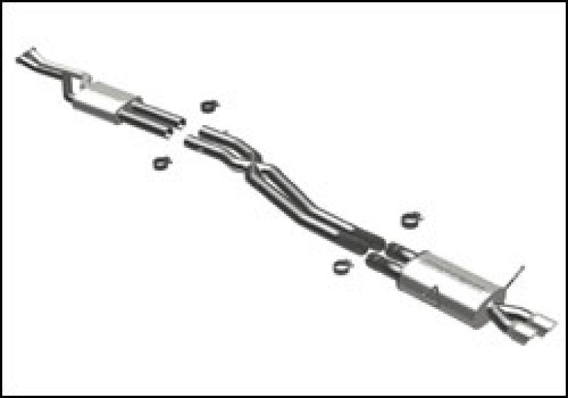 MagnaFlow SYS C/B 98-00 BMW 323 2.5LL - mag16532