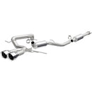 MagnaFlow 13 Ford Focus 2.0L Turbocharged ST Dual Center Rear Exit Stainless Cat Back Perf Exhaust - mag15155