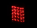 ANZO 1995-2005 Chevrolet S-10 LED Taillights Black - anz311015