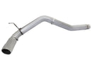 aFe Atlas Exhaust 5in DPF-Back Exhaust Aluminized Steel 2016 Nissan Titan XD V8-5.0L w/ Polished Tip - afe49-06112-P