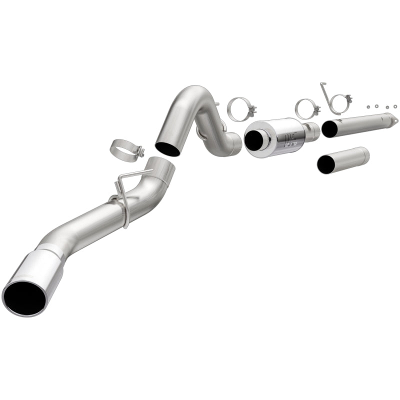 MagnaFlow Cat-Back 15-16 Ford F-150 2.7L/3.5L V6 EcoBoost Turbo 4in SS Single Exit - mag19335