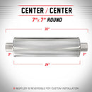 MagnaFlow Muffler Trb SS 7X7 24 3/3.0 - mag13742