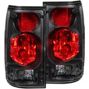 ANZO 1989-1995 Toyota Pickup Taillights Black - anz211132