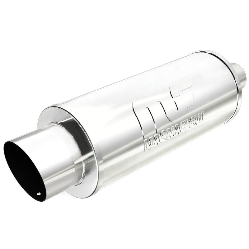 MagnaFlow Muffler W/Tip Mag SS 14X6X6 2.25/4. - mag14821