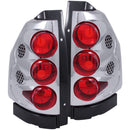 ANZO 2002-2008 Gmc Envoy Taillights Chrome - anz211091