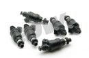 DeatschWerks 89-02 GTR RB26DETT 800cc Top Feed Low Impedance Injectors - dw42M-01-0800-6