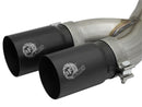 aFe Rebel Series 3-1/2in 409 SS Cat-Back Exhaust System w/Black Tip RAM 2500/3500 14-17 V8 6.4L - afe49-42057-B