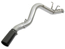 aFe ATLAS 5in DPF-Back Aluminized Steel Exhaust System GM Diesel Trucks 2017 V8 6.6L (td) L5P - afe49-04085-B