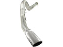 aFe MACHForce XP 5in DPF-Back Stainless Steel Exh Sys, polished tip,Ford Diesel Trucks 11-14 V8-6.7L - afe49-43055-P