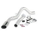 Banks Power 07-10 Chevy 6.6L LMM ECSB-CCLB Monster Exhaust System - SS Single Exhaust w/ Chrome Tip - gbe47784