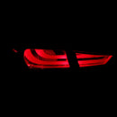 ANZO 2011-2013 Hyundai Elantra LED Taillights Smoke 4pc - anz321297