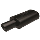 MagnaFlow Muffler with Tip Mag Blk 14x5x8 2.25/4 - mag14868