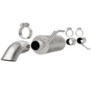 MagnaFlow Cat-Back, SS, 2.5/3in, Turn Down In Front Rear Tire 2015 Ford F150 5.0L V8 Ext Cab - mag19083
