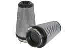 aFe Magnum FLOW Pro DRY S Replacement Air Filter (Pair) F-3.5in. / B-5in. / T-3.5in. (Inv) / H-8in. - afe21-91117-MA