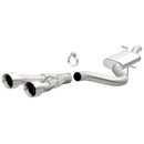 MagnaFlow 12-13 VW Golf L4 2.0L Turbocharged Dual Center Rear Exit Stainless Cat Back Perf Exhaust - mag15156