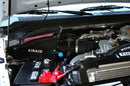 Airaid 08-10 Ford F-250/350 6.4L Power Stroke DSL MXP Intake System w/o Tube (Dry / Red Media) - air401-214-1