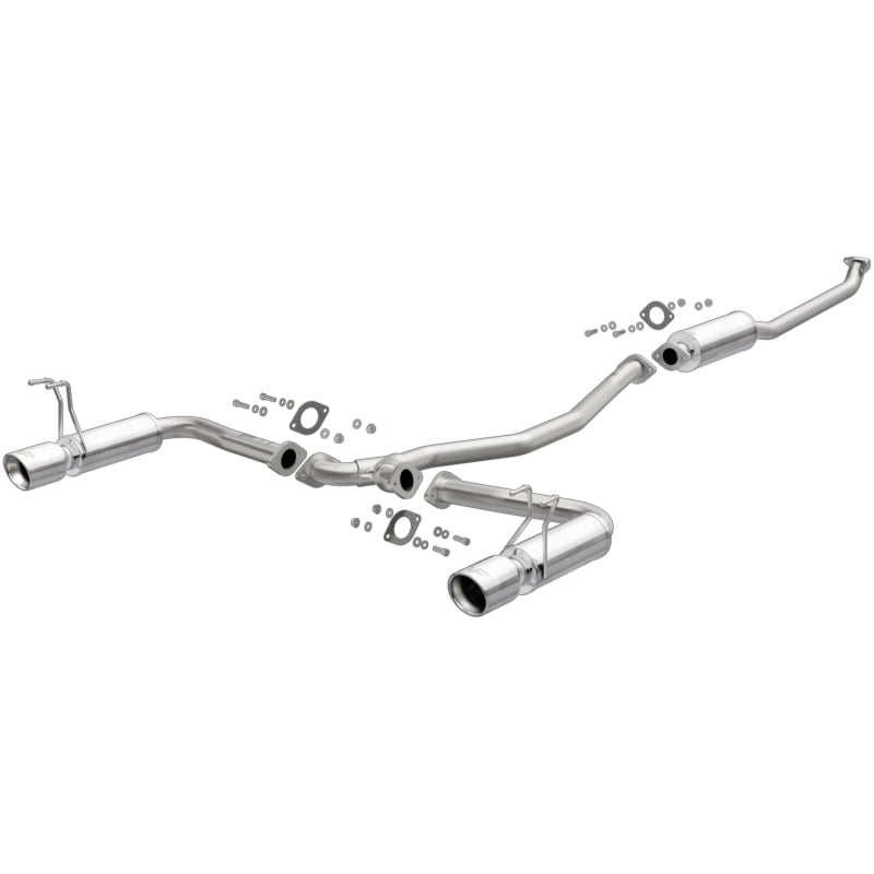 MagnaFlow 2016+ Honda Civic L4 1.5L Street Series Cat-Back Exhaust w/ Polished Tips - mag19365