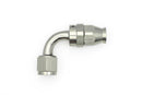 DeatschWerks 8AN Female Swivel 90-Degree Hose End PTFE (Incl. 1 Olive Insert) - dw6-02-0856