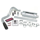 Banks Power 96-97 Ford 460 Ext/Crew Cab Stinger System - SS Single Exhaust w/ Black Tip - gbe49254-B