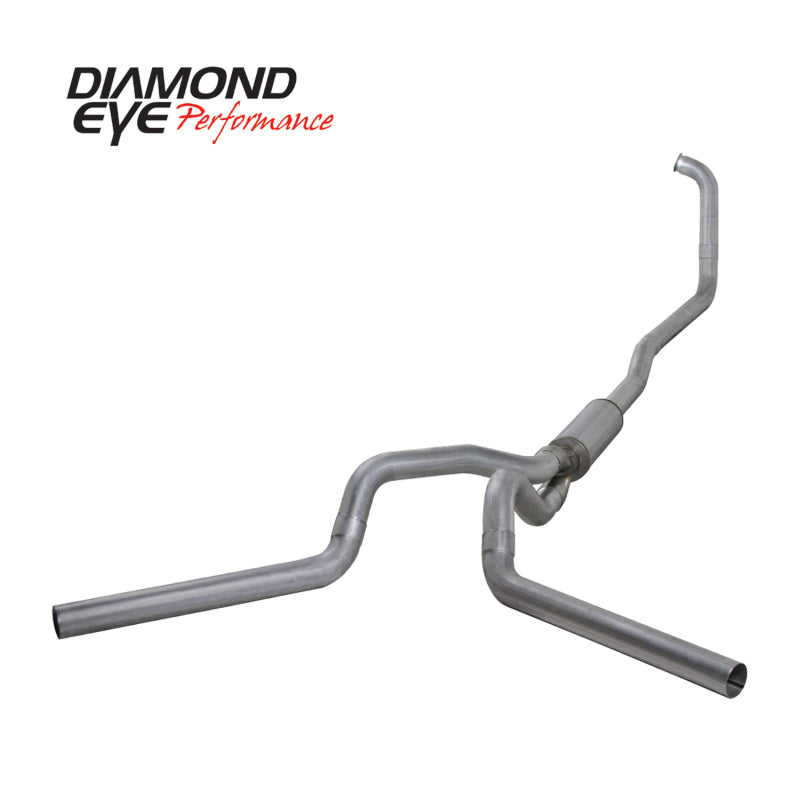 Diamond Eye KIT 4in TB OFF-RD DUAL 4X4 AUTO ONLY AL 03-07 FORD 6 0L F250/F350 NFS W CARB EQIV STDS - depK4348A