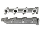 aFe BladeRunner Ported Ductile Iron Exhaust Manifold 08-10 Ford Diesel Trucks V8 6.4L (td) - afe46-40124