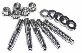 ARP M8 X 1.25 X 57mm Broached Stud Kit - 16pcs - arp400-8035