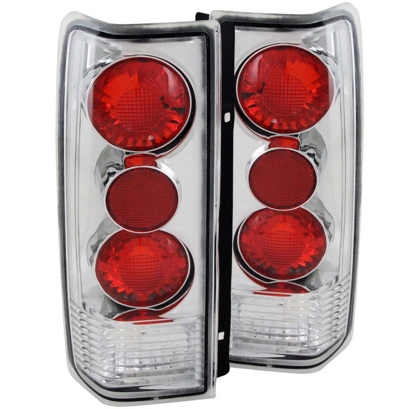 ANZO 1985-2005 Chevrolet Astro Taillights Chrome G2 - anz211001