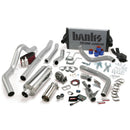 Banks Power 94-97 Ford 7.3L CCLB Auto PowerPack System - SS Single Exhaust w/ Chrome Tip - gbe46356