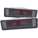 ANZO 1988-1995 Nissan Pathfinder Euro Parking Lights Chrome - anz511016