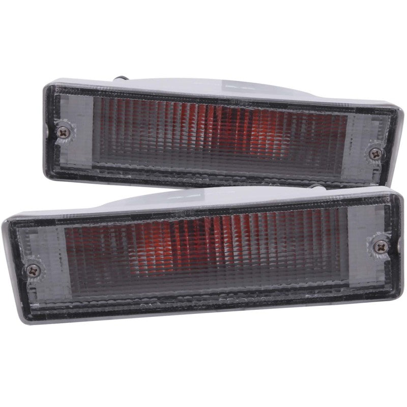 ANZO 1988-1995 Nissan Pathfinder Euro Parking Lights Chrome - anz511016