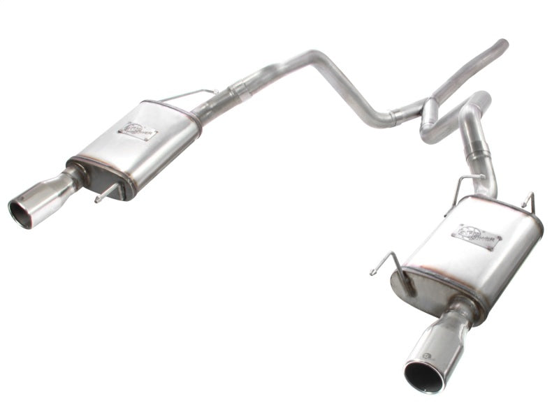 aFe MACHForce XP 05-09 Ford Mustang V6 4.0L 2-1/2in. 409 SS Cat-Back Exhaust - afe49-43047