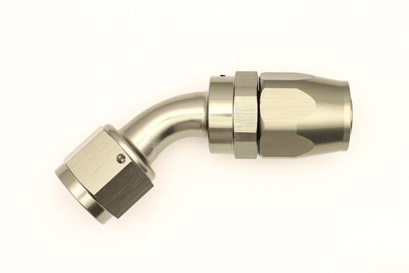 DeatschWerks 10AN Female Swivel 45-Degree Hose End CPE - dw6-02-0810