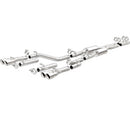 MagnaFlow Cat-Back, SS, 2.5in, Quad Split Rear 3.5in Tip 2015 Dodge Challenger R/T 5.7L - mag19209