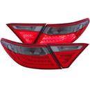 ANZO 2015-2016 Toyota Camry LED Taillights Smoke - anz321336