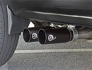 aFe Rebel Series CB Middle-Side Exit SS Exhaust w/ Black Tips 09-16 GM Silverado/Sierra V6/V8 - afe49-44070-B