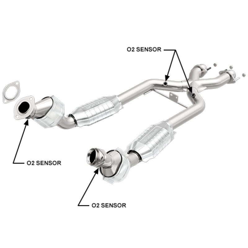 MagnaFlow Conv DF 96-98 Ford Mustang 4.6L - mag23163