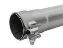 aFe MACH Force-Xp 409 SS Muffler Pipe 2.5in. Inlet/Outlet / 14in. Body / 20in. Length - afe49M00035