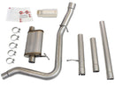 aFe MACHForce XP Exhaust 3in-3.5in SS Single Side Ext CB w/ Polish Tip 99-04 Ford F150 V8 5.4L/6.8L - afe49-43076-P