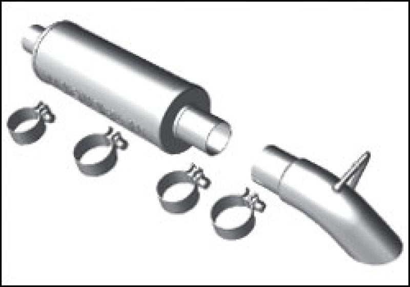 MagnaFlow SYS C/B 97-99 Jeep Wrangler 2.5/4.0 - mag17125