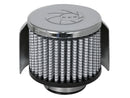 aFe MagnumFLOW Air Filters CCV PDS A/F CCV PDS 1-1/2Fx3Bx3T(Chr w/HS)x2-1/2H - afe18-01502