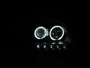 ANZO 1997-2003 Ford F-150 Projector Headlights w/ Halo Black (CCFL) - anz111097