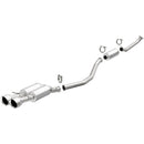 MagnaFlow 2017+ Honda Civic 1.5L 409 SS Single Exit Polished 4.5in Dual Tips Cat-Back Exhaust - mag19394