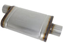 aFe MACHForce XP SS Muffler 3in Center Inlet / 3in Outlet 9in L x 4in W x 14in Body - afe49M00031