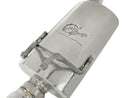 aFe Takeda Exhaust 2.5in Dia 304SS Axle-Back w/Polished Tip 06-11 Honda Civic EX Sedan L4 1.8L - afe49-36610